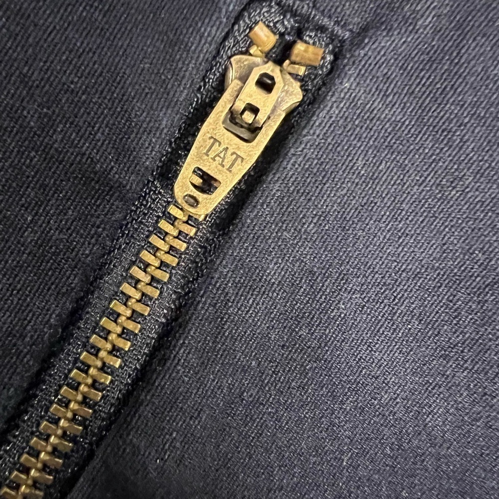 D22.08 Loft Outlet Women's Zip Pocket Modern Skinny Ankle Navy Pants 4 - Picture 5 of 8